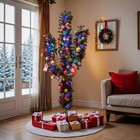 Led 6ft Artificial Cactus Christmas Tree Light Wedding Festival Party Decoration