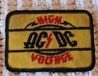 Vintage Ac dc Patch Classic Rock And Roll 