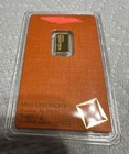 1 Gram Gold Bar - Valcambi  in Assay Sealed   9999 Fine Gold