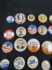 Vintage 1972 Political Campaign Pins Pinback Buttons Lot Of 54 Pins
