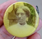1910 s Antique African American Woman Photo On Souvenir Celluloid Tape Measure