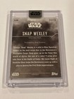 Greg Grunberg   Snap Wexley 2020 Topps Star Wars Stellar Autograph Card Auto  25