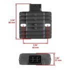 Regulator Rectifier For Kawasaki Mule 610 Kaf400 Kaf 400 4x4 2009-2016