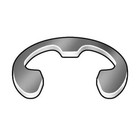 Zoro Select Se-31ss External-e E-clip  Stainless Steel Plain Finish  5 16 In