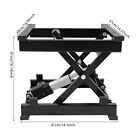 Electric Scissor Lift Table Hydraulic 180lbs Capacity Adjustable Height Foldable