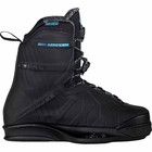 Liquid Force Aero 6x Black Wakeboard Bindings - 2024
