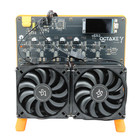 12th s New Bitaxe Nerdoctaxe Rev 3 1 Dual Fans Asic 8  bm1370 Bitcoin Solo Miner