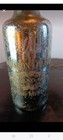 Lamaison Du Rot Decorative Mercury Glass Merlot Bottle 