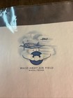 World War Ii Wwii Cis Waco Army Airfield Texas Letterhead Page Blue Logo
