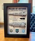 Halo Pillar Of Autumn Display Shadow Box  6  X 8   Halcyon Class  Fan Made