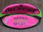 Gilbert A-xv Size 5 Rugby Ball Pink Green World Rugby Shop New