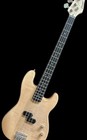 New Pro Custom Exotic Flamed 4 String P Electric Bass Guitar   Gig Bag