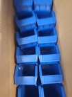 12 Count Quantum Storage Qus224blue Ultra Stack   Hang Bins 4-1 8 wx10-7 8 dx4 h