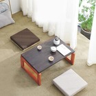 Flodable Wooden Folding Coffee Table Laptop Low Tea Table Tea Picnic Table