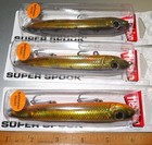 Lot Of Three Heddon Super Zara Spooks Lures New