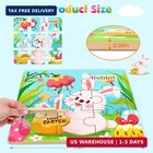 Zeoddler Wooden Puzzles For Toddlers  8 Pack Farm Animal Jigsaw Puzzles For Kids