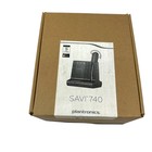 Plantronics Savi W740-m Wireless Headset System  - 84001-01 - Very Good