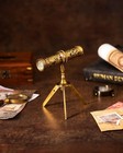 Antique Brass Kaleidoscope Gift For Men  Kids And Adults  Vintage Collectibles F