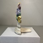 Vtg Hubley  479  Floral Bouquet Cast Iron Doorstop 5 5    Granny  Shabby Romantic