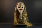African Dan Bird Mask Hand Carved Wood Tribal Wall Art Unique Home Decor-g5248