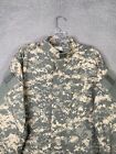Army Combat Uniform Coat Jacket Mens Medium Long Green Digital Camo Acu New
