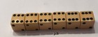 Three Pair Butterscotch Bakelite 5 8    Vintage Dice  tested 