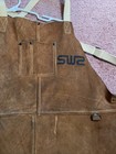 Welding Apron Cowhide Leather Welder Workwear Heat Insulation Clothing 42   x 23  