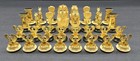 Franklin Mint King Tut Chess Set Glass Pyramid  treasures Of Tutankhamun  Set 