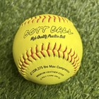1 Dozen 12  High Quality Leather Softballs