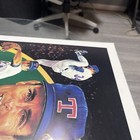 1992 Nolan Ryan Texas Rangers Baseball Print-art Lithograph Angelo Marino