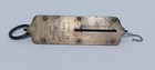 Antique John Chatillon   Sons Ny  Usa 50  Hanging Brass Weighing Spring Scale