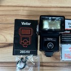Vivitar 285 Hv Zoom  Thyristor Shoe Mount Flash Vari Sensor Auto Flash Untested