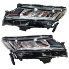 Pair For 2020 2021 Mitsubishi Outlander Sport Front Headlight Full Led Headlamp