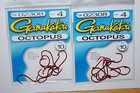4 Packs Gamakatsu Octopus Hook Size 4 10 Per Pack   02308 Red Versatile Hooks