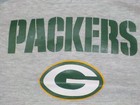 Green Bay Packers Nfl Apparel Hooded Sweatshirt Hoodie Youth S M L Xl Gray Nwt