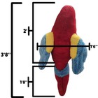 Large Plush Scarlet Macaw Parrot Giant Jumbo 24 Inches Stuffed Animal