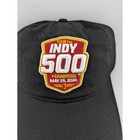 2024 Indianapolis 108th Indy 500 Gainbridge Hat Cap Black Adjustable Strap New