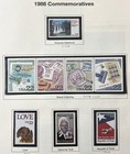 Rhstamps Mystic Album   338 Face  1985-99 Mnh Mint Sheets  Blocks  Sgls Lot 118