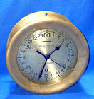 Chelsea Marine Us Government Port Hole 7  Ships Clock Sweep Second 24 Hour Parts