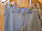 Boys Izod Size 14 Light Gray Grey Regular Fit Dress Pants Slacks Chinos 27x27
