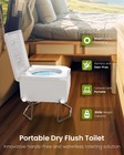 Modiwell Le-310 Dry Flush Toilet - White  Class A