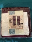Casual Home  Solid Red Two Window Panels 84 X 63 New