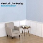 Premade Board And Batten Paintable Wainscoting Kit  Mdf Accent Wall Panel For Ki