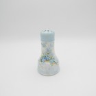 Antique Oe g Royal Austria Hand Painted Blue Flowers Hatpin Hat Pin Holder