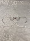 Antique 10k Gold Filled Wire Rim Eyeglass Frames Spring Temple Bifocal