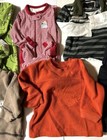 Bundle Of Baby Boys Clothing  Sz 18 M -  3 Tops  2 One Piece  Hurley Black Jeans