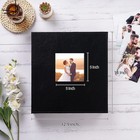 Potricher Photo Album 4x6 1000 Photos Leather Cover Large 1000 Pockets  Black 