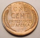 1947 D Lincoln Wheat Cent   Penny Coin Ave Circulated   free Shipping  
