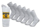 Men s Heavy Duty Steel Toe Work Crew Socks  us Shoe Size 9-12 