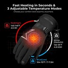Arris Heated Gloves For Men   Women     Rechargeable Electric Winter Gloves